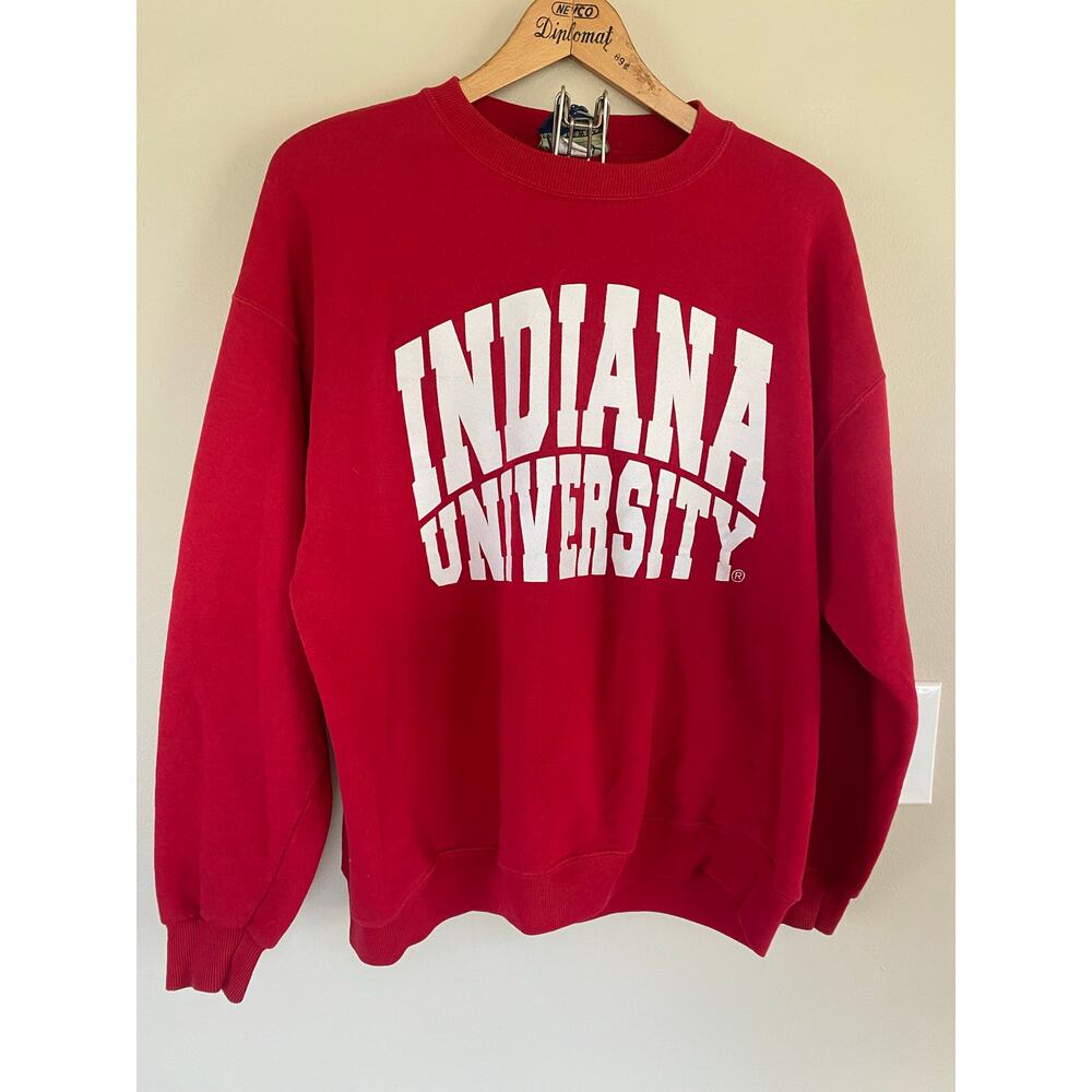 Vintage Indiana University Hoosiers sweatshirt Famous Sportswear USA made XL